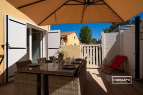 Maison rénovée et climatisée avec WIFI à 600m de la plage